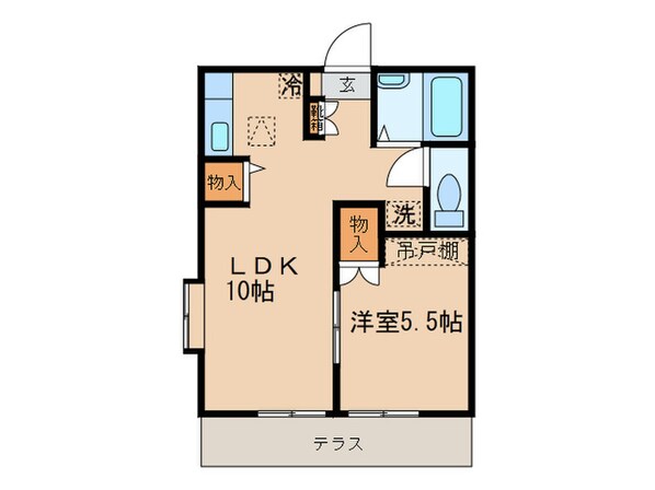 ア－バンＷＡＫＩＹＡの物件間取画像